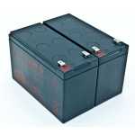 Pacco batteria per UPS  EATON  Pulsar Evolution 1150 Tour 68454 66228